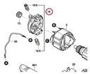 Carbones Taladro BOSCH GSB 13 RE / GSB 16 RE con Carbonera / BOSCH-B-76