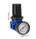 Compresor ACCE. Regulador Aire 1/4&quot; CAMPBELL HAUSFELD / BOSCH-2-B-3-C