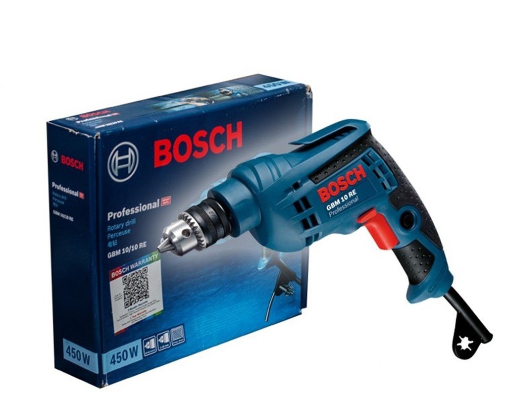 Taladro 3/8&quot; BOSCH GBM 10 RE 600 Watts / BOSCH-9-C-1