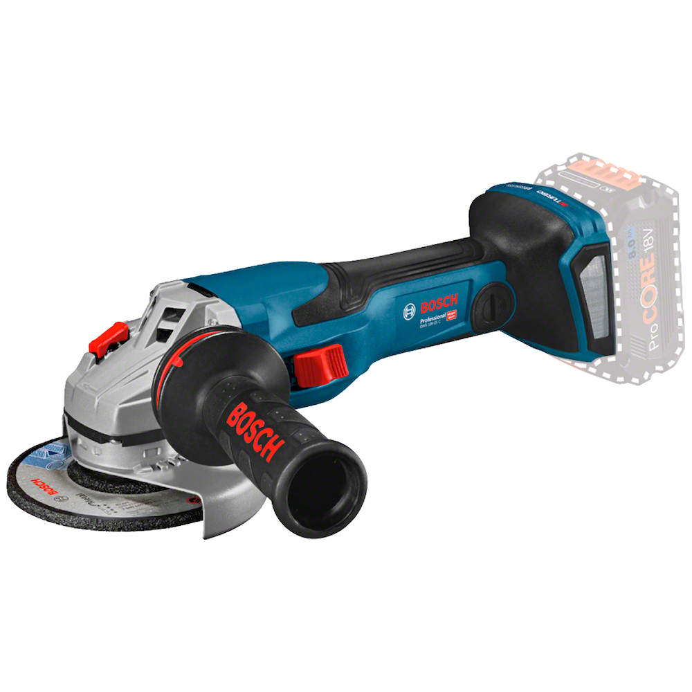 Amoladora Bosch Gws 18-125V-Li2X4,0 - FERRECAL