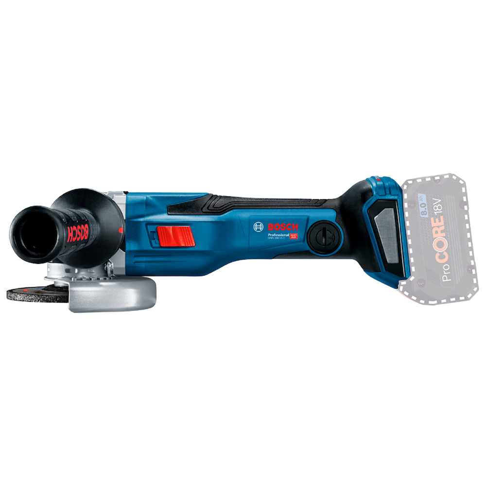 AMOLADORA ANGULAR BOSCH 0601.9G3.E0A-000 5' 18V BRUSHLESS BARETOOL