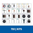 Kit Accesorios 160 Piezas Dremel DR710-01 / BOSCH-