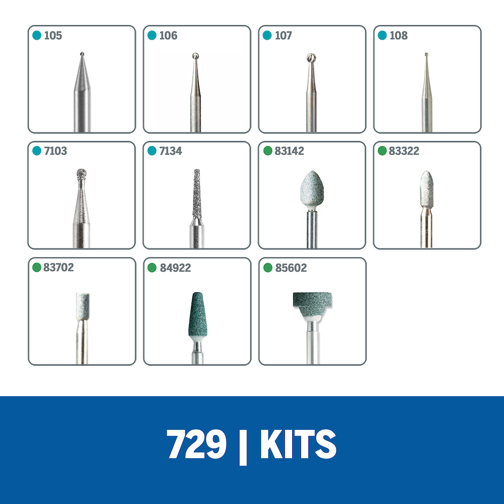 Kit Accesorios 11 Piezas Dremel DR729 / BOSCH-