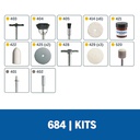 Kit Accesorios 20 Piezas Dremel DR684-01
