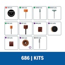 Kit Accesorios 31 Piezas Dremel DR686-01 / BOSCH-