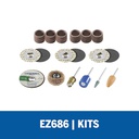 Kit Accesorios 18 Piezas Dremel EZ686-01 / BOSCH-