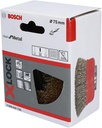 Cepillo de Copa 3 &quot; X 14 mm Rizado BOSCH ( 75 x 14 MM ) / BOSCH-