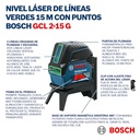 Nivel Laser GCL 2-15 G BOSCH VERDE / BOSCH-5-E-2