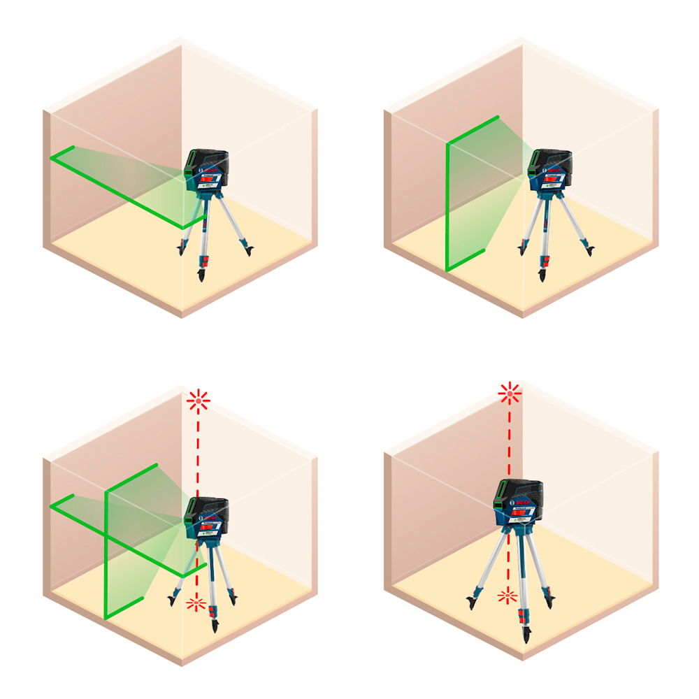 Nivel Laser GCL 2-15 G BOSCH VERDE / BOSCH-5-E-2