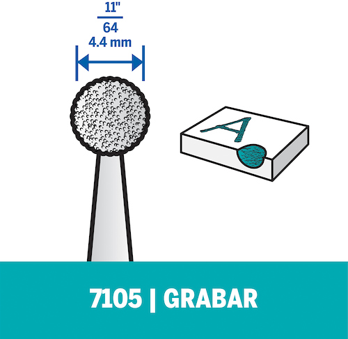 Punta de Diamante DR7105 / BOSCH-