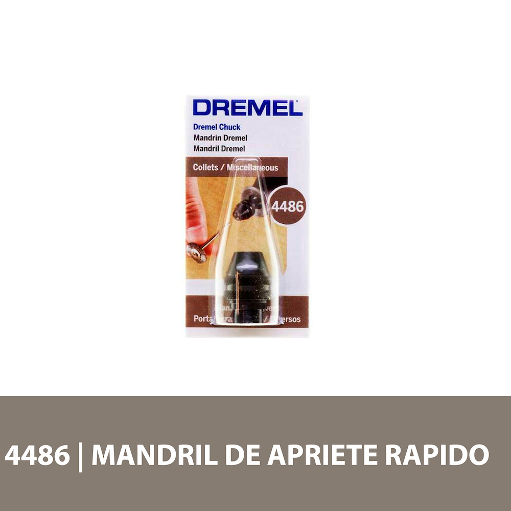 Mandril 1/32 a 1/8 DREMEL DR4486 / BOSCH