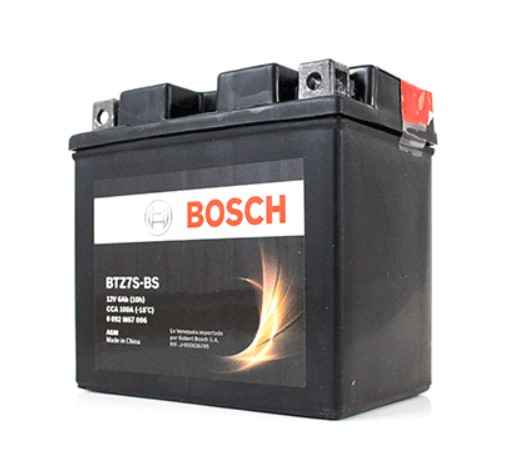 BATERIA BOSCH BTZ7S 12V 6A - Perfomance Lube - Baterías