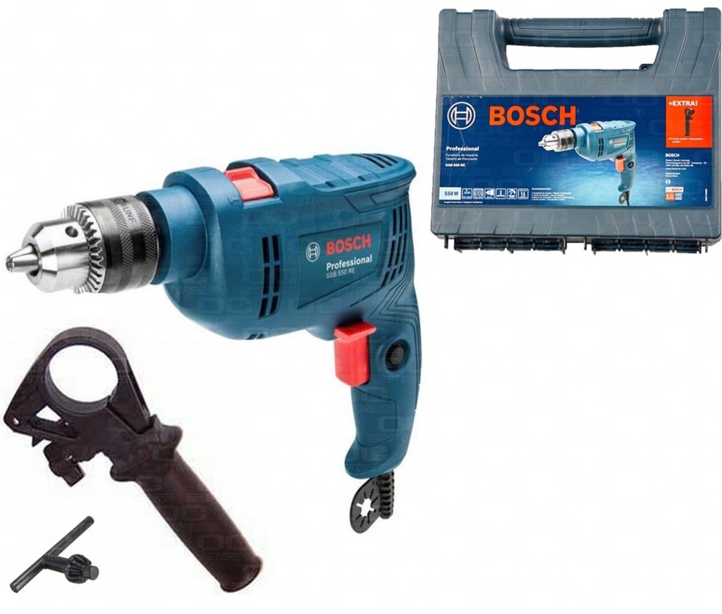 Taladro 1/2&quot; BOSCH GSB 550 RE 550 Watts / BOSCH-9-D-2-A