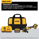 Amoladora 4 1/2&quot; / 6&quot; DEWALT FLEXVOLT / 2 Bateria / 1 Cargador / DEWALT-