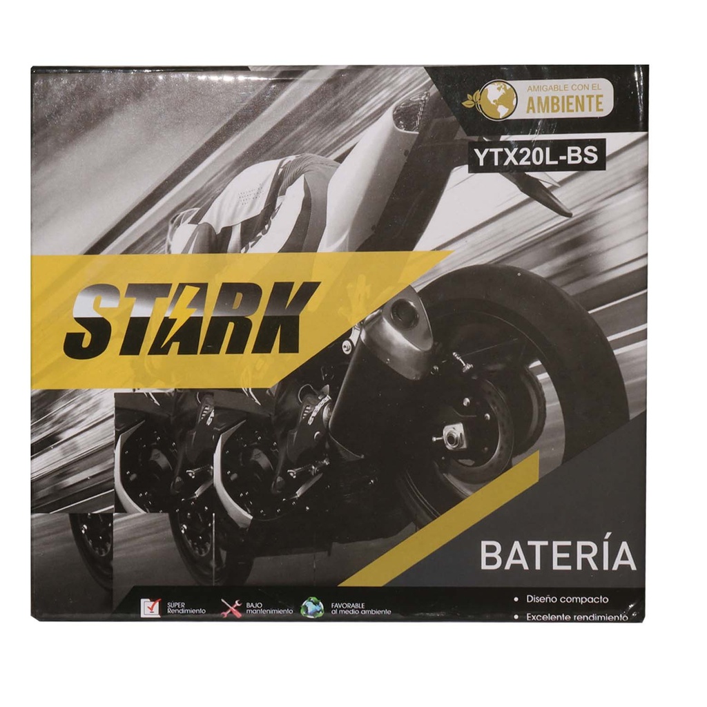 Bateria Moto YTX20L-BS / 18 Ah / BOSCH-