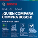 Nivel Laser GLL 2-15 G BOSCH / BOSCH-