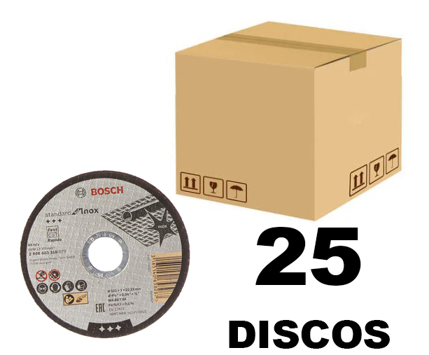 Disco abrasivo 4 1/2&quot; X 1 mm Corte INOXIDABLE lamina / STANDARD / BOSCH-