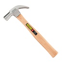 Martillo de Uña Curva 16 OZ Mango de Madera / STANLEY / DEWALT-