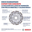 Copa de Diamante 4 1/2&quot; BOSCH / Doble Fila / BOSCH-7-C-2