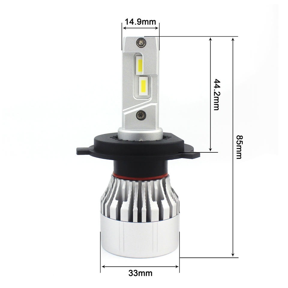 Bombilla LED STARK / H4 / 9,6-32 V / 6,000LM / BOSCH-