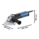 Amoladora 5&quot; BOSCH GWS 17-125 S / Alemana / BOSCH-7-C-4