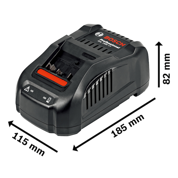 Cargador Bateria BOSCH 18V LITHIUM-IO / 8 Amp HORA / GAL 1880 CV