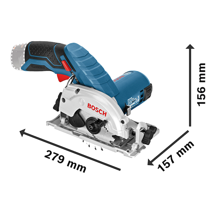 Sierra Circular 3 1/2&quot; / 12V - GKS 12V-26 / BARETOOL / BOSCH-8-A-1