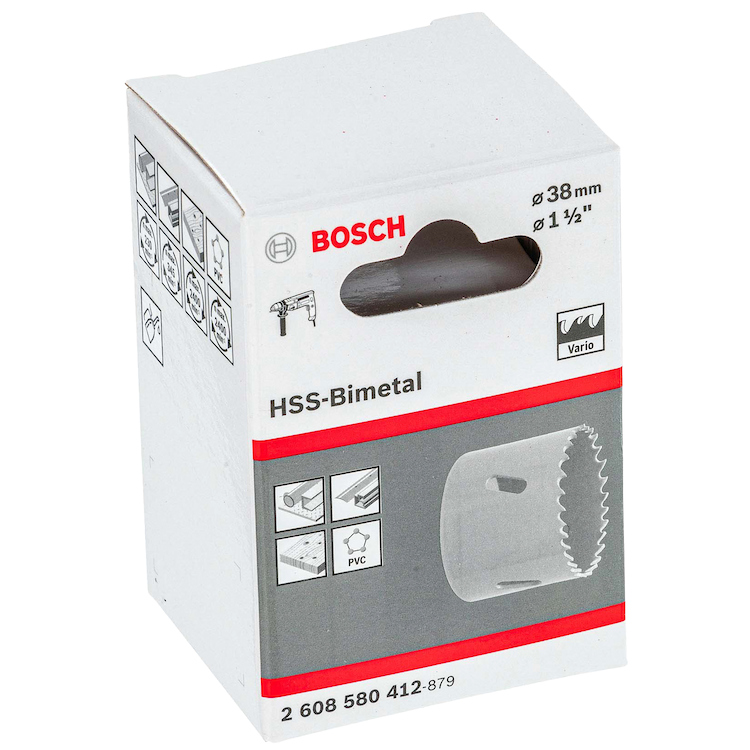 Corona Perforadora 1 1/2&quot; Bi - Metal BOSCH-eco / BOSCH-