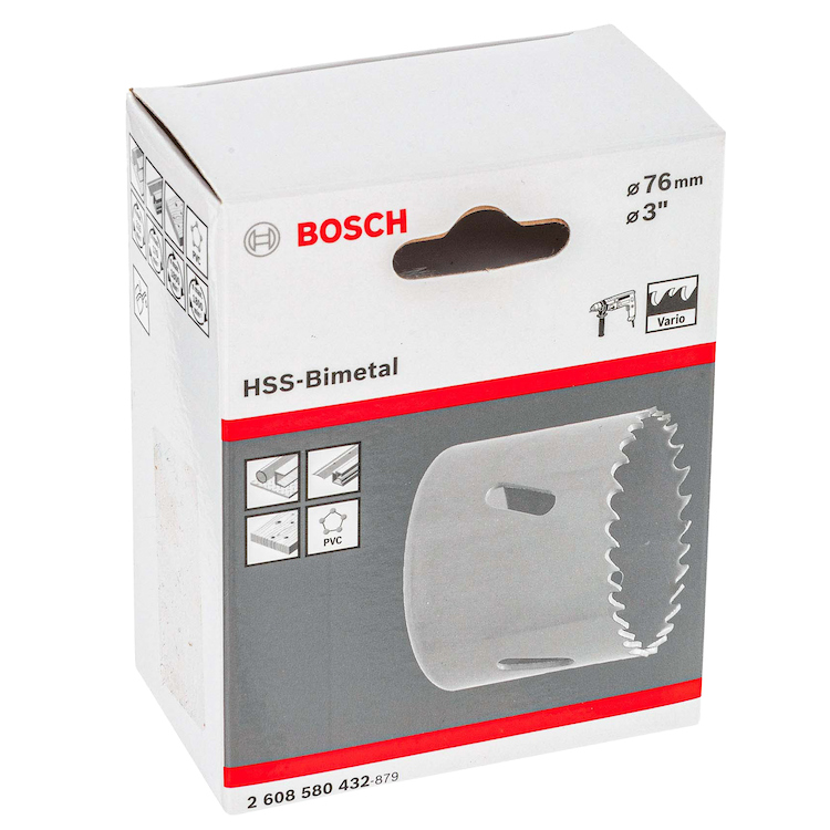 Corona Perforadora 3&quot; Bi - Metal BOSCH-eco / BOSCH-7-C-2