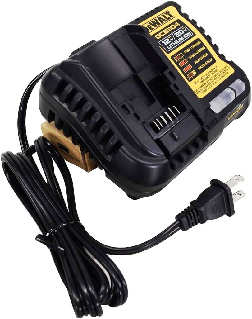 Cargador Bateria DEWALT 12V 20V LITHIUM-IO / 4 Amp HORA / DEWALT-