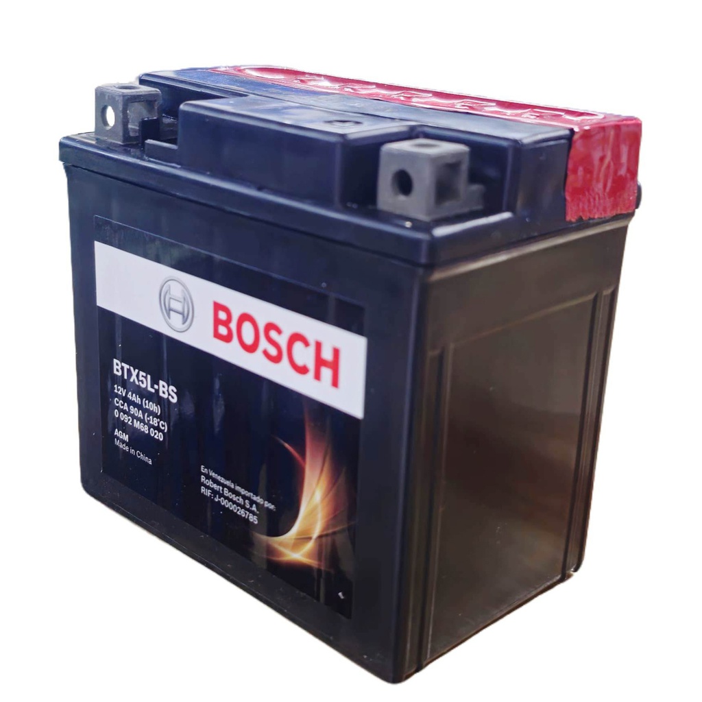 Bateria Moto BTX5L-BS BOSCH / 4 Ah / BOSCH-