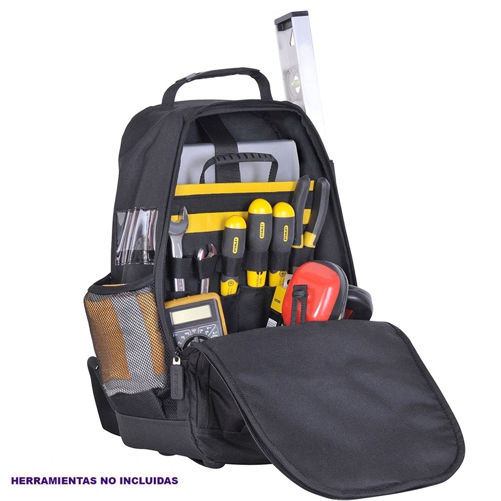 Cajas de herramienta y mochilas Dewalt, Bostitch y Stanley 