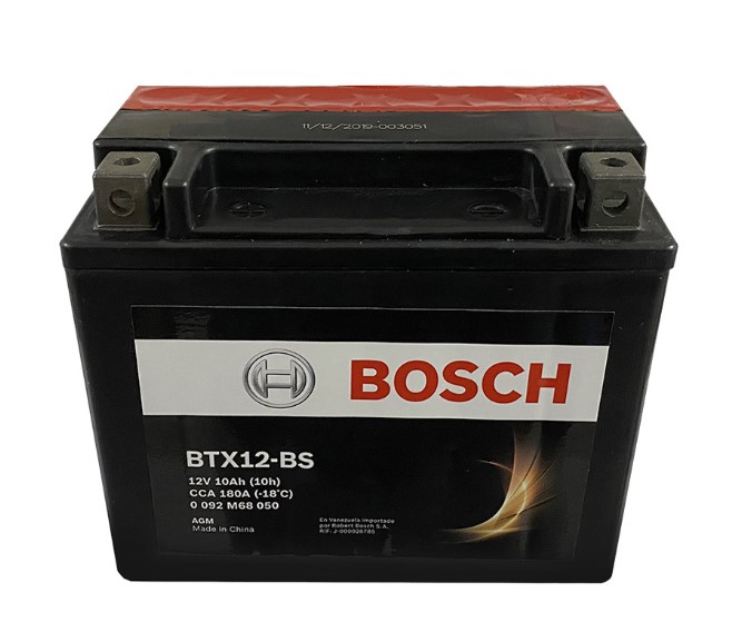 Bateria Moto BTX12-BS BOSCH / 10 Ah / BOSCH-