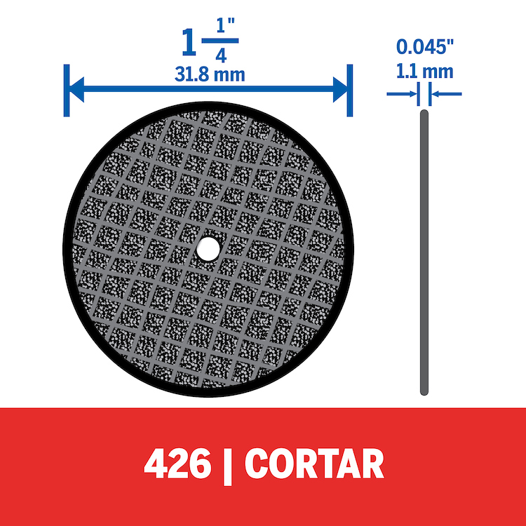 Ruedas Cortadoras / Kit 5 Unidades DR426 / BOSCH-