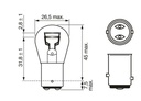 Bombilla Auxiliar BOSCH 12V 21/5W = 7528 / 5229 P21/5W / BOSCH-