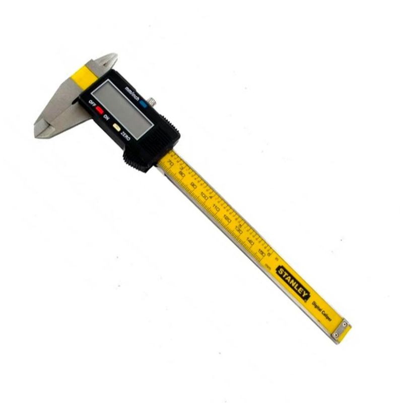 VERNIER/CALIBRADOR MANUAL, ESCALA DOBLE, PULG Y MM, LARGO DE 6 PULGADAS,  GRADUACION 0.001 PULG, 0.0254 MM. MARCA STANLEY