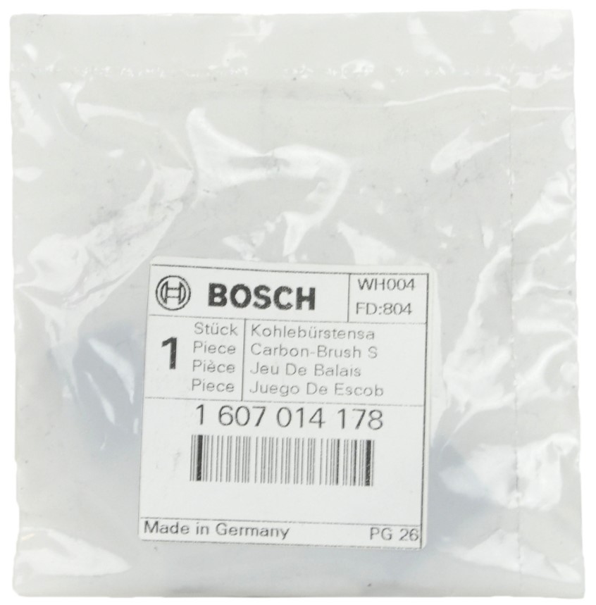 Carbones Amoladora GWS 21-230 / GWS 22-230 / GCO 2000 Aleman / E66 / BOSCH-B-80