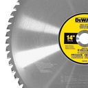 Disco de diamante 14&quot; DEWALT Corte de Metal / DW872 / DEWALT-