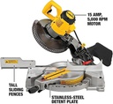 Sierra ingletadora DEWALT 10&quot; DW713 (sin Carril) / DEWALT-