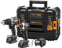 Combo Taladro DCD85M+DCF85M / 2 Bateria 1 Cargador / 20 Voltios / DEWALT-