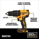 Combo Taladro DCD778+DCF787 / 2 Bateria 1 Cargador / 20 Volt / DEWALT-7-E-1-C