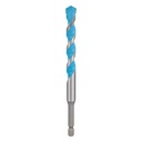 Broca MultiConstruccion 1/2 x 6&quot; BOSCH / HEX-9 / BOSCH-