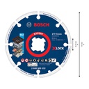 Disco de diamante 4 1/2&quot; Corte metal BOSCH / DIAMANTADO / X-LOCK / BOSCH-7-C-2-A