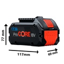 Bateria BOSCH 18 V Taladro Inalambrico PROCORE / 8.0 Ah / BOSCH-5-D-1-B