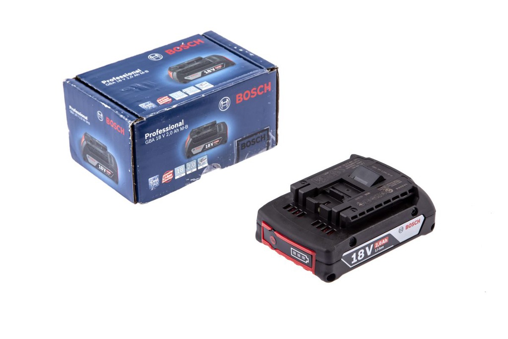 Bateria BOSCH 18 V Taladro Inalambrico LITHIUM-IO / 2.0 Ah / BOSCH-5-D-1-B