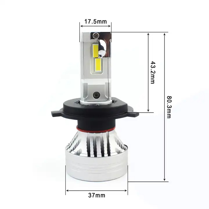 Bombilla LED STARK / H4 / 9,6-55 V / 10,000LM / CON CANBUS/ BOSCH-