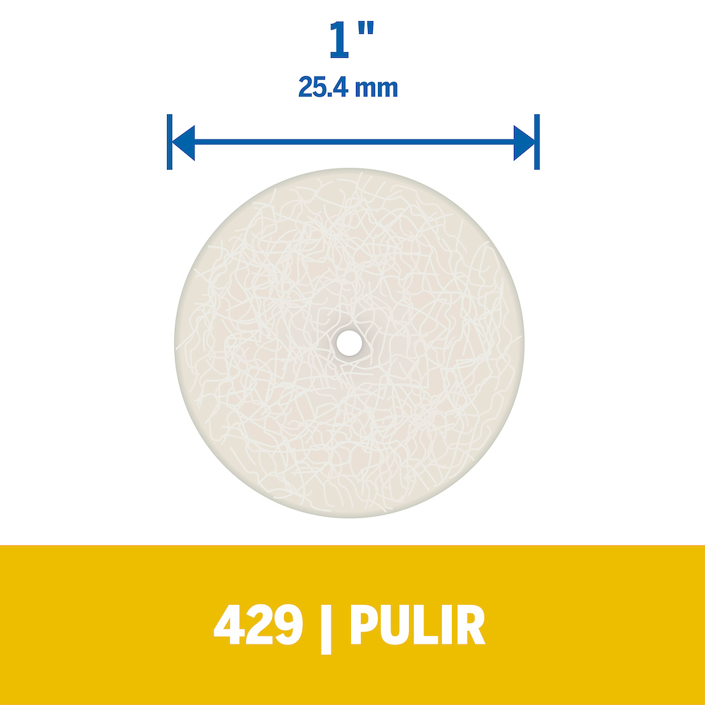 Disco fieltro para limpieza y pulido DR429 / BOSCH-