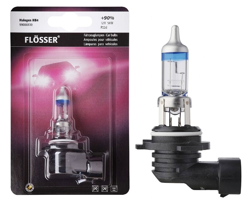 Bombilla FLOESSER / H11 / 12V / 55 W / ULTRA +90% BLISTER / BOSCH-4-D-3-E