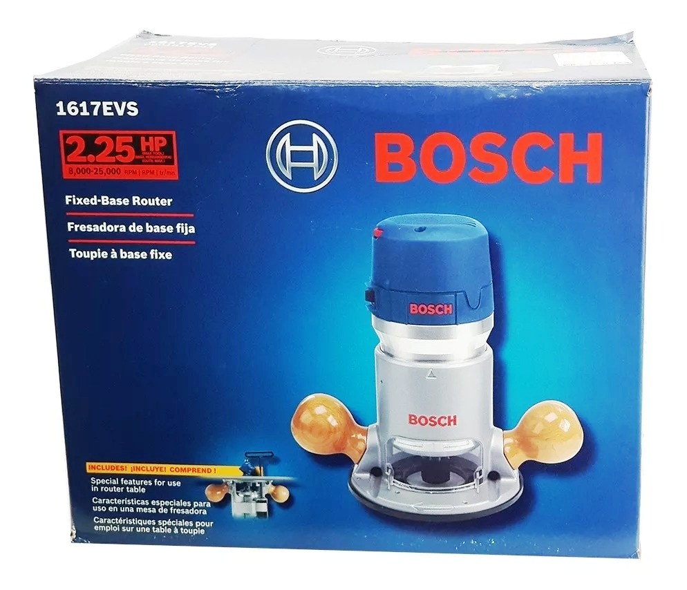 Router 2-1/4 HP BOSCH 1617 EVS / BOSCH-9-A-3