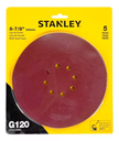 Lija STANLEY 8 7/8&quot; G 120 / VELCRO / SW75 / DEWALT-Tabla De Acc